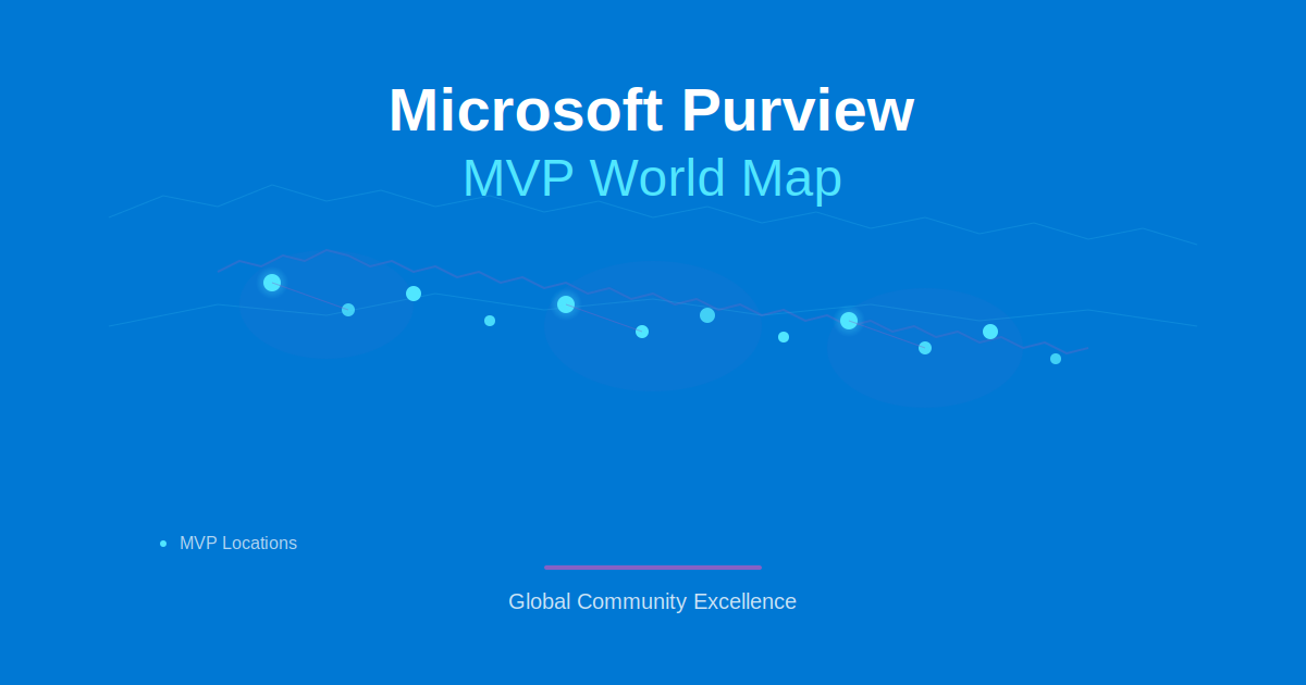 Mvp Coverage Map Microsoft Purview MVP Map